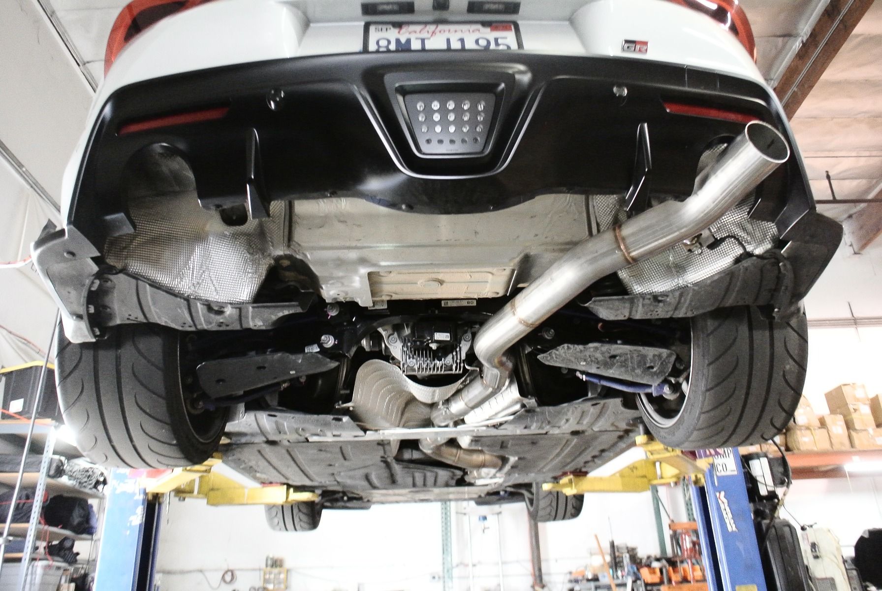 Megan Racing RS Single Exit Straight Exhaust System - A90/A91 Supra 3.0