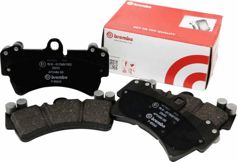 Brembo 06-09 Land Rover Range Rover/Range Rover Sport Front Premium NAO Ceramic OE Equivalent Pad for 2006-2009 Land Rover Range Rover Supercharged