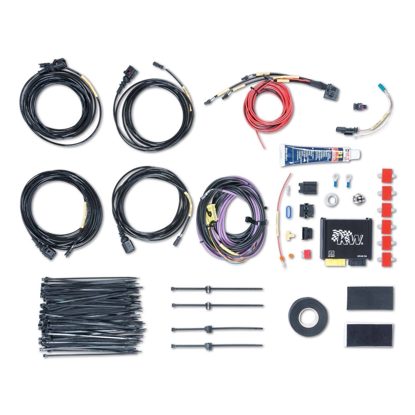 KW DCC ECU Coilover Kit - 8R Q5/SQ5 without electronic damping