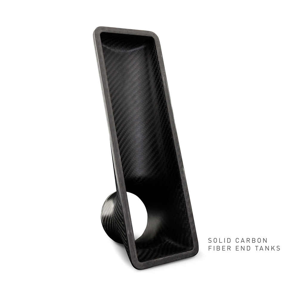 Mishimoto 600mm Black Core Carbon Fiber Intercooler - Universal Fit