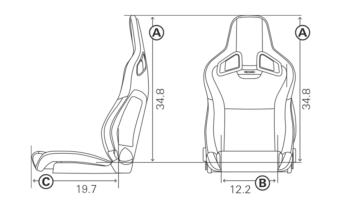 RECARO Cross Sportster CS (no heat)