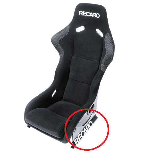 RECARO Steel Side Mount Bracket For Profi and Pro Racer Seats (FIA Certified)