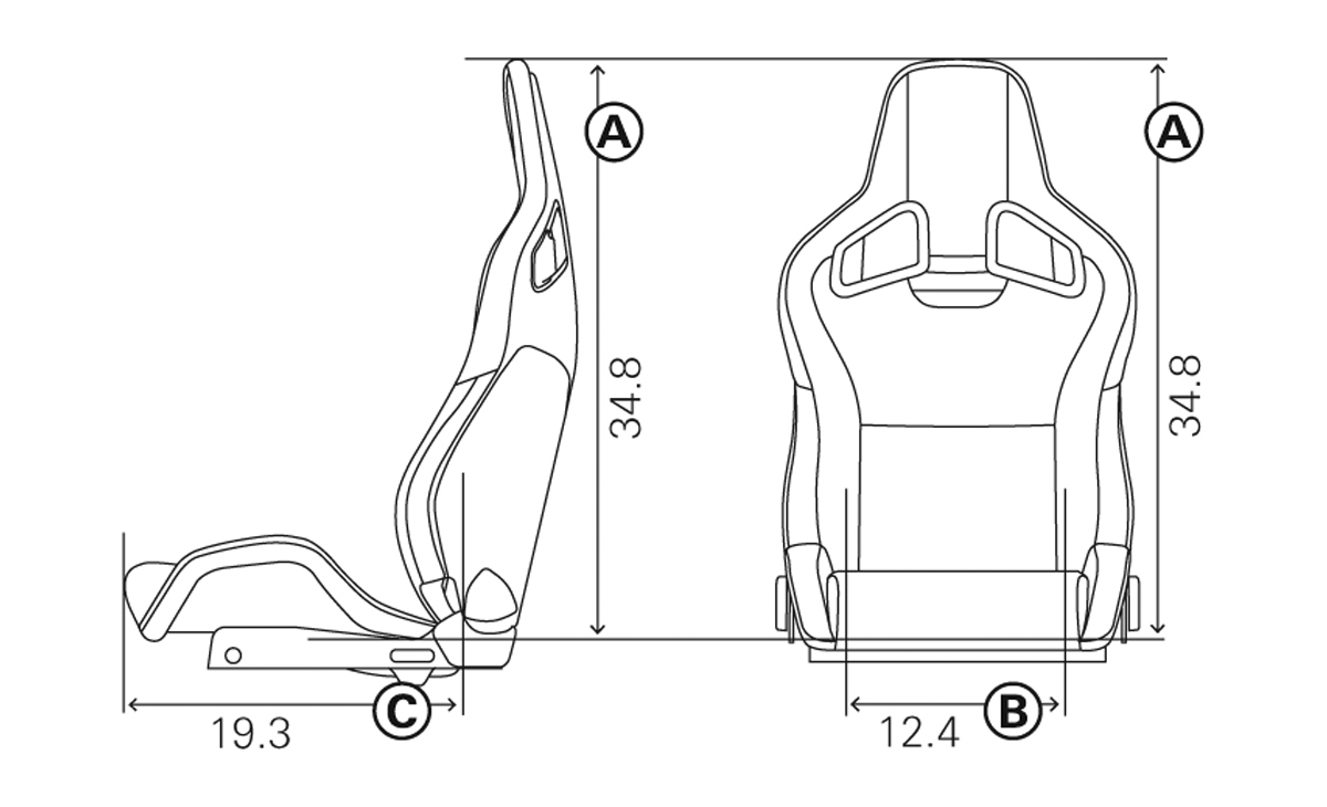 RECARO Sportster GT w/Sub-Hole