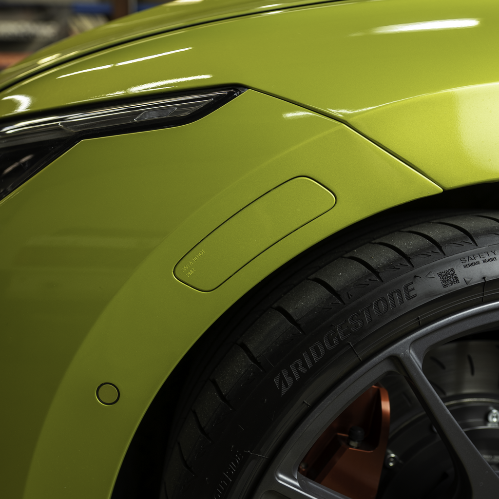 BMP Tuning Painted OEM Reflectors - MK8/MK8.5 - Pomelo Yellow
