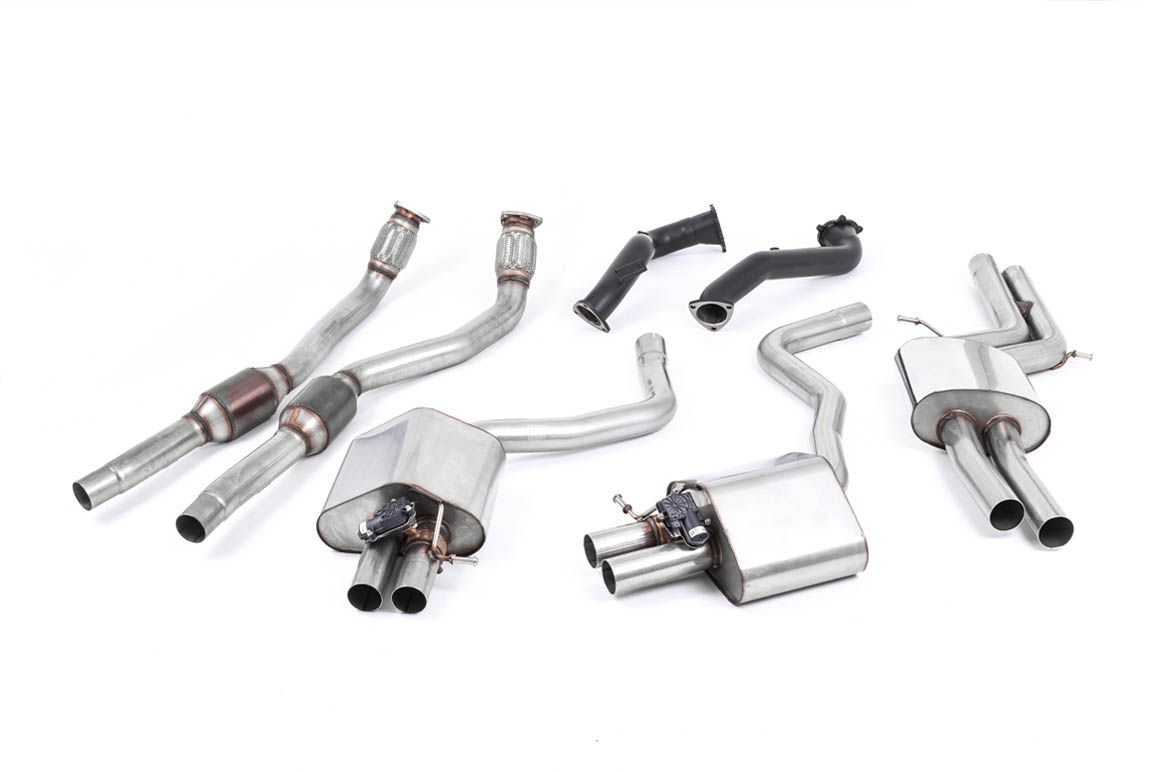 Milltek Road+ Full Exhaust System- Audi C7 RS7 4.0