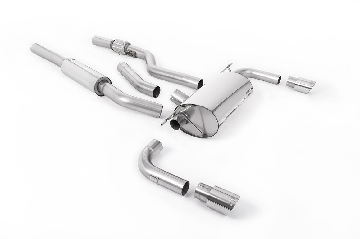 Milltek Cat-Back Exhaust - BMW F32 428i Coupe (Automatic without Tow Bar) - 435i style
