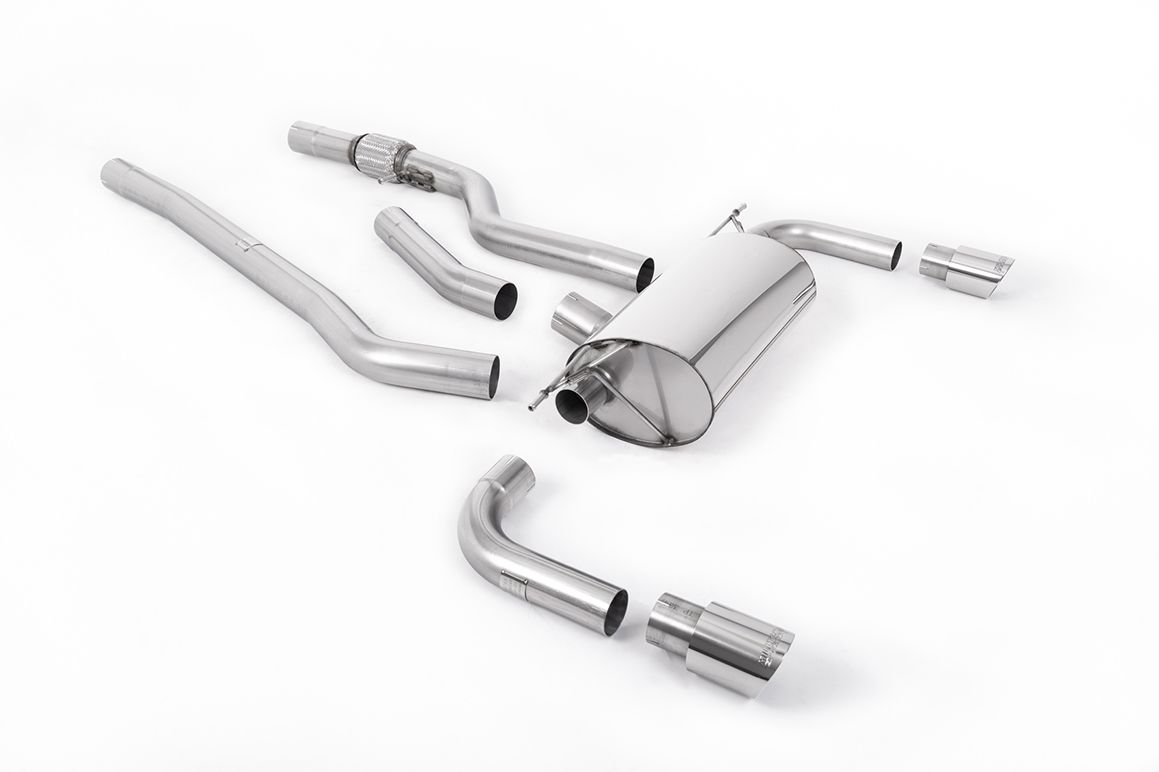 Milltek Cat-Back Exhaust - BMW F32 428i Coupe (Automatic without Tow Bar) - 435i style